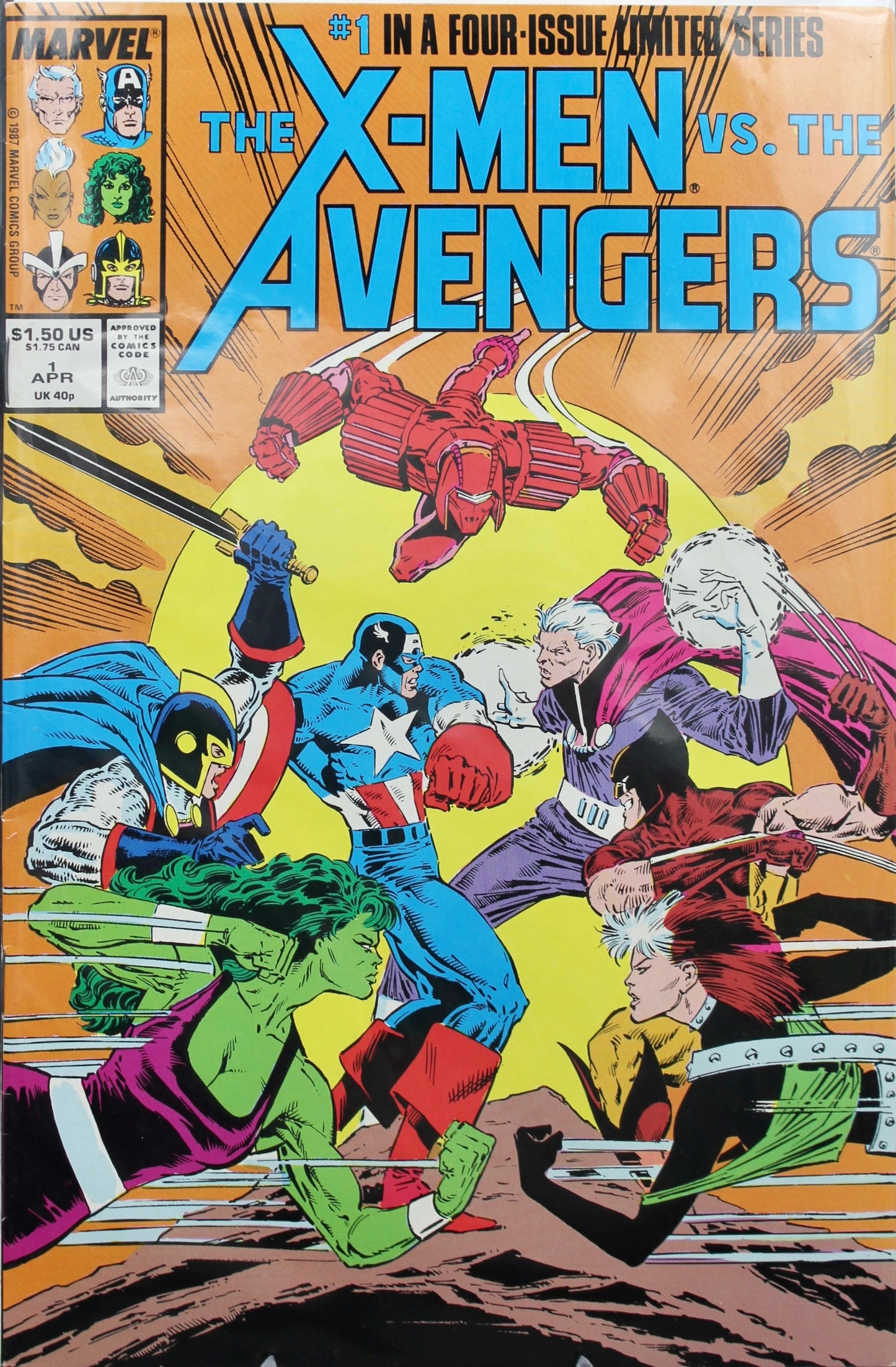The XMen vs The Avengers 1