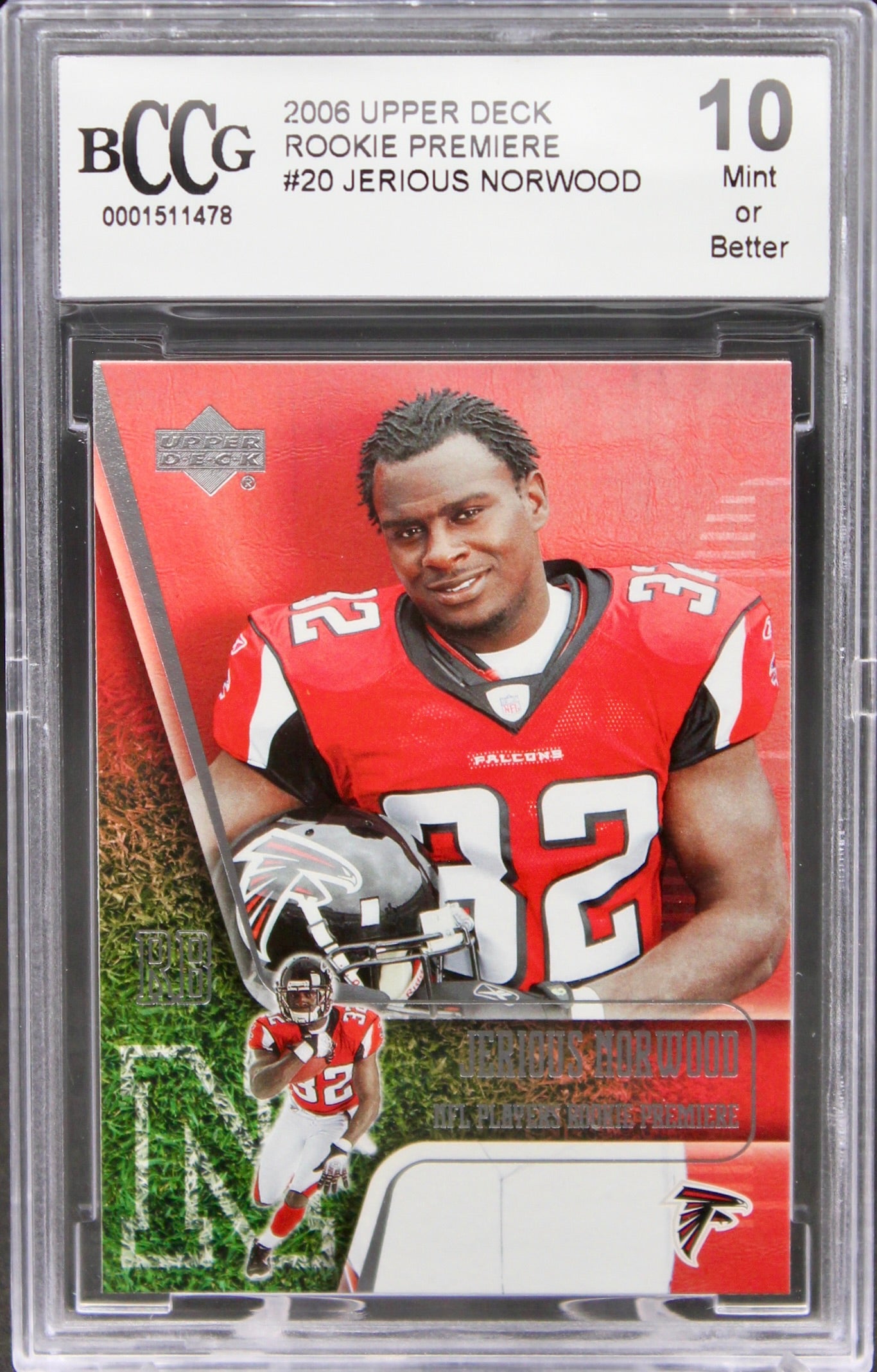 Jerious Norwood Upper Deck