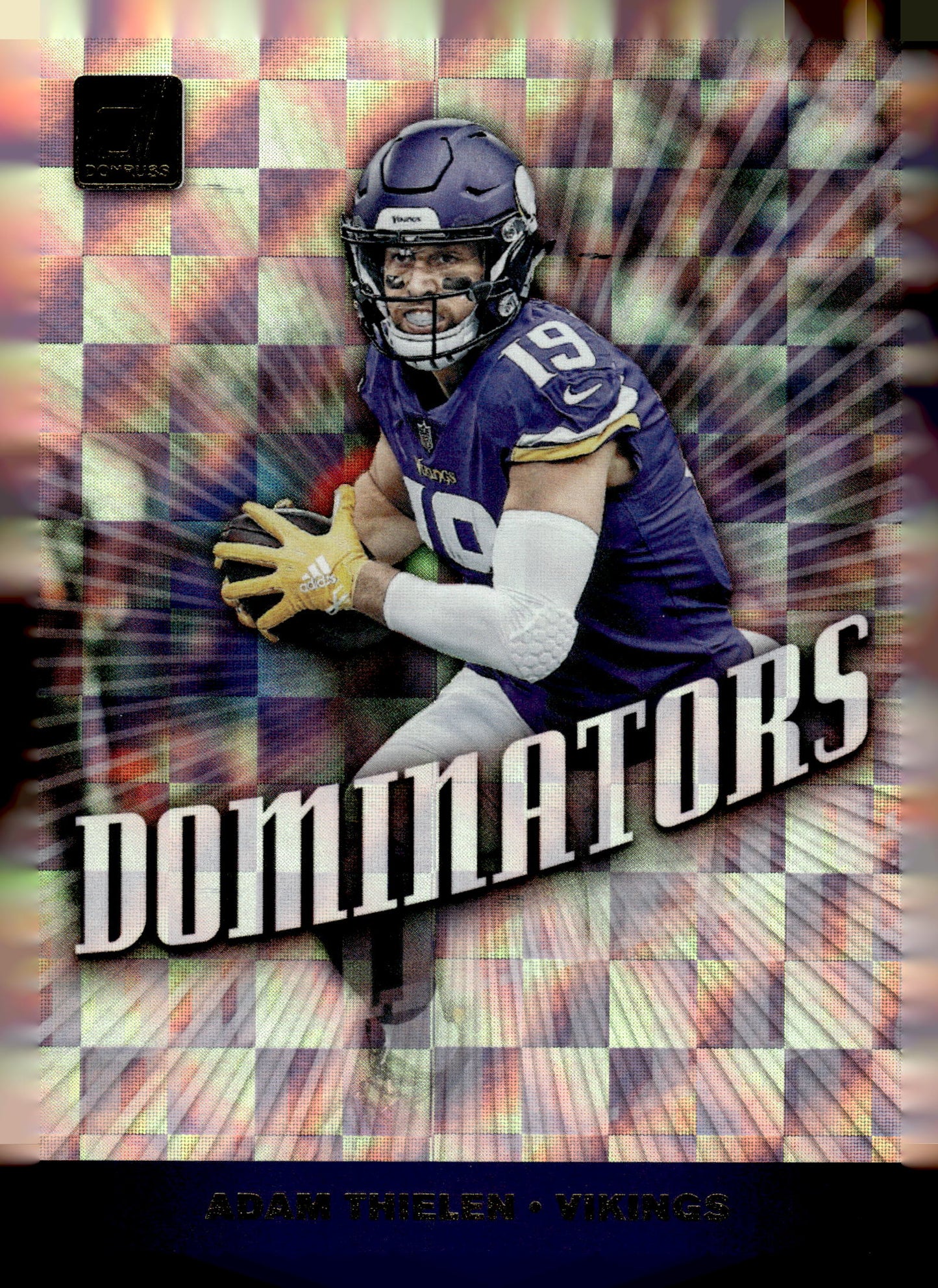 2019 Donruss #DOM-25 Adam Thielen Dominators