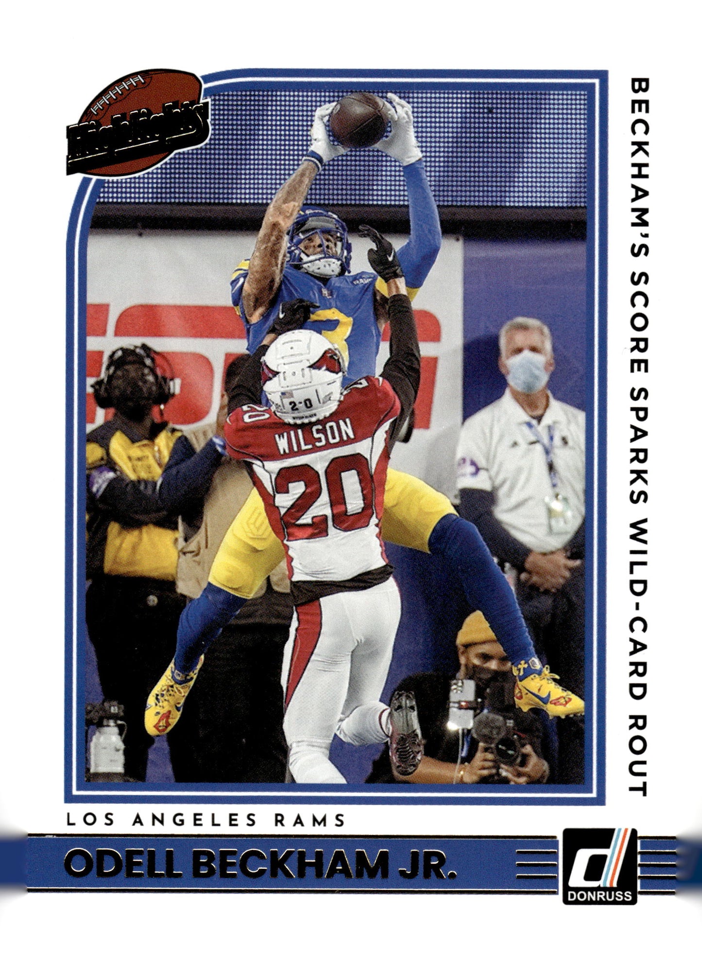 2022 Donruss #H-OBJ Odell Beckham Jr. Highlights