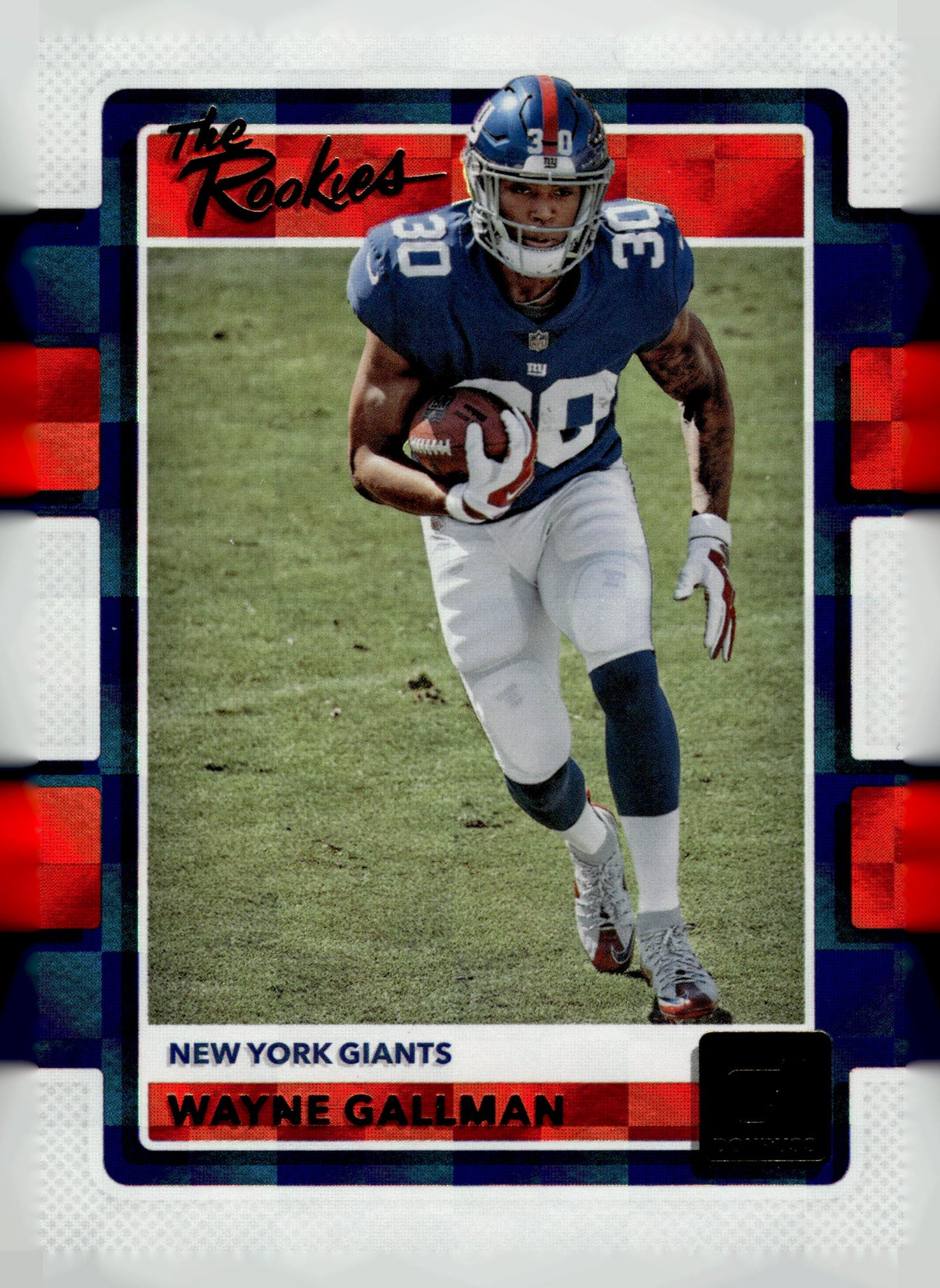 2017 Donruss #39 Wayne Gallman The Rookies