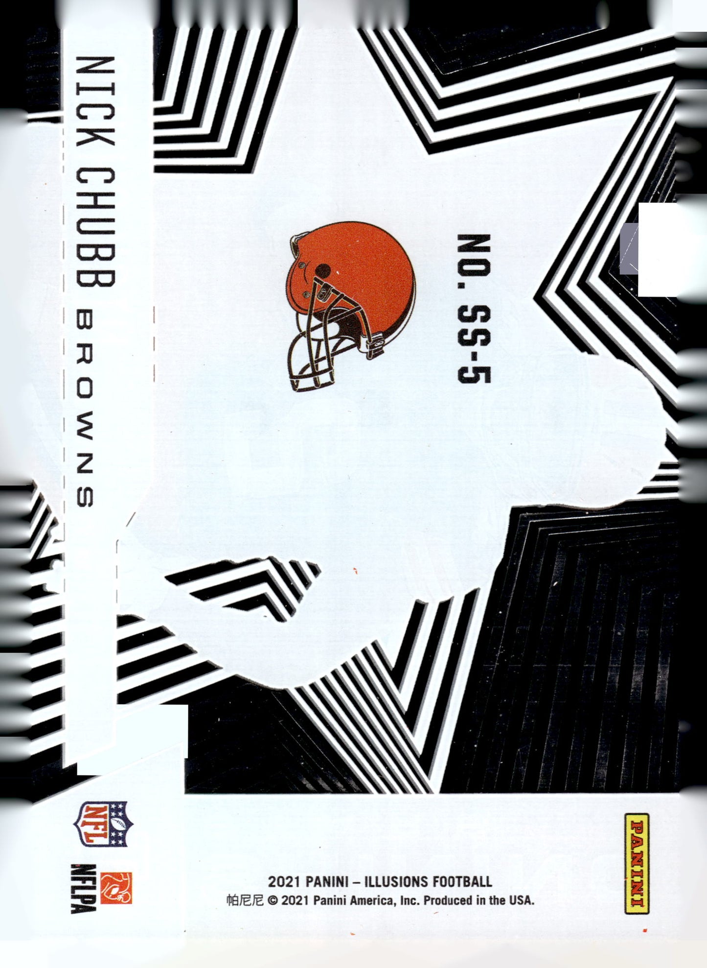 2021 Panini Illusions #SS-5 Nick Chubb Shining Stars