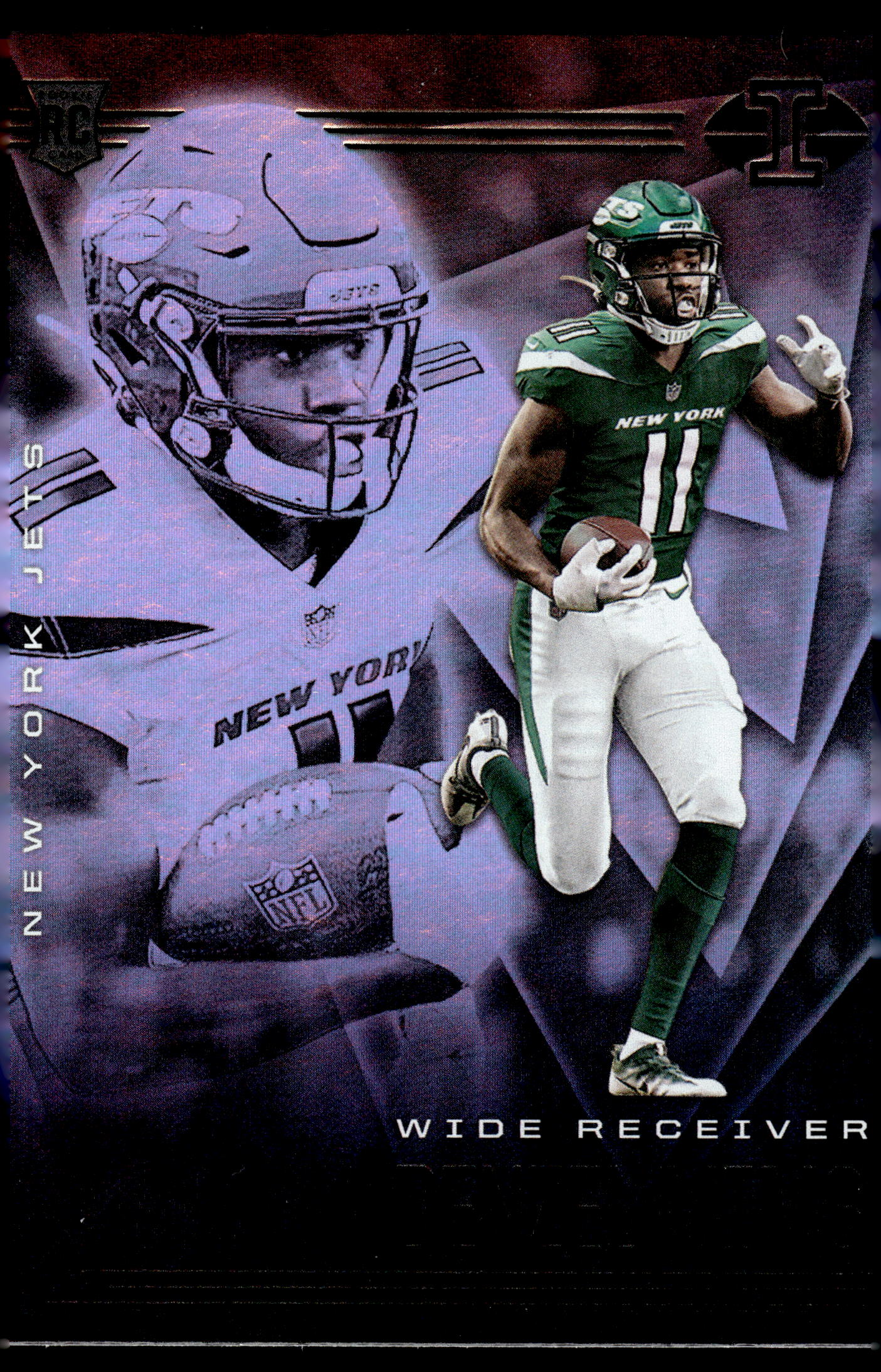 2020 Panini Illusions #24 Denzel Mims