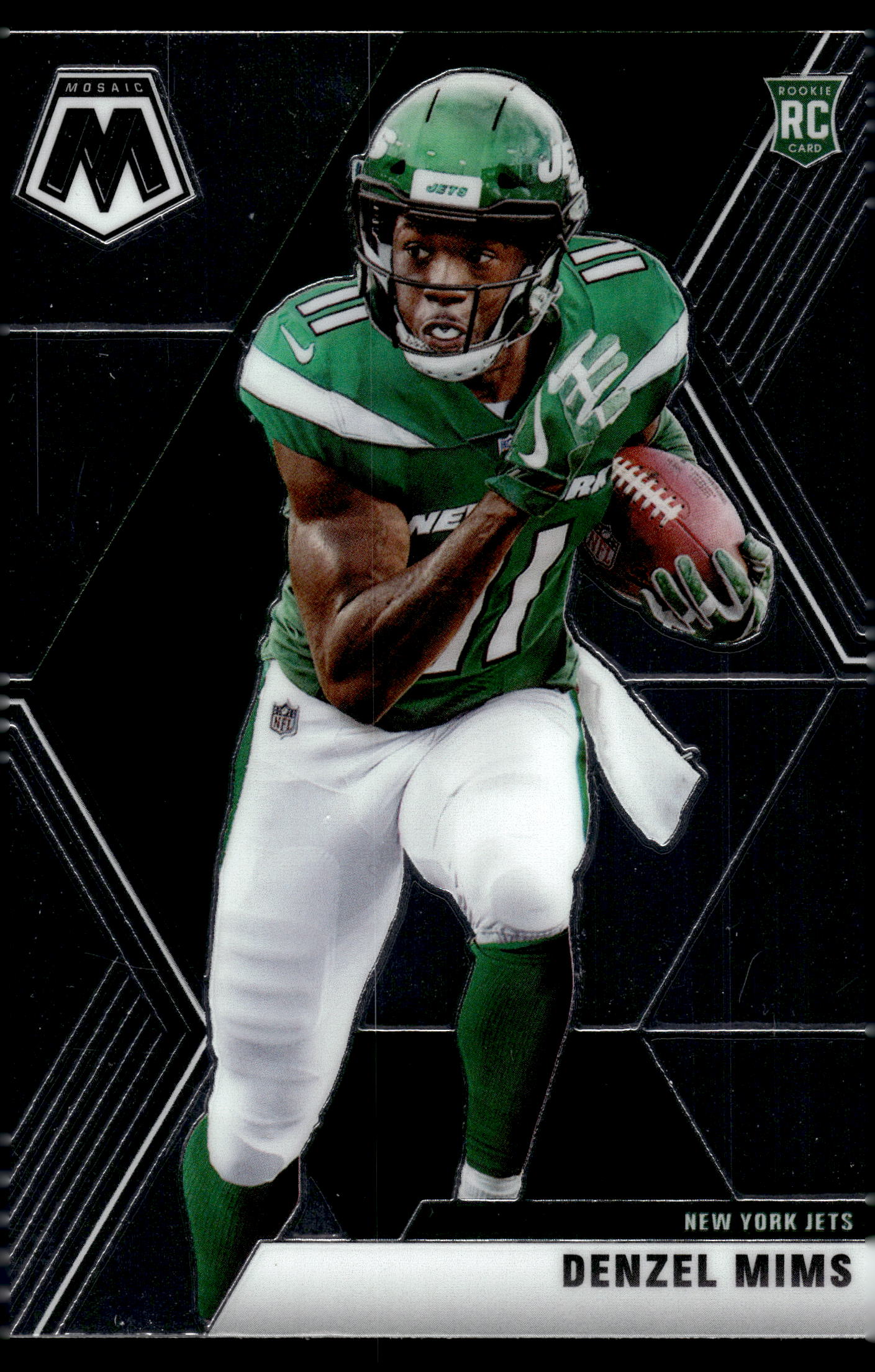 2020 Panini Mosaic #225 Denzel Mims