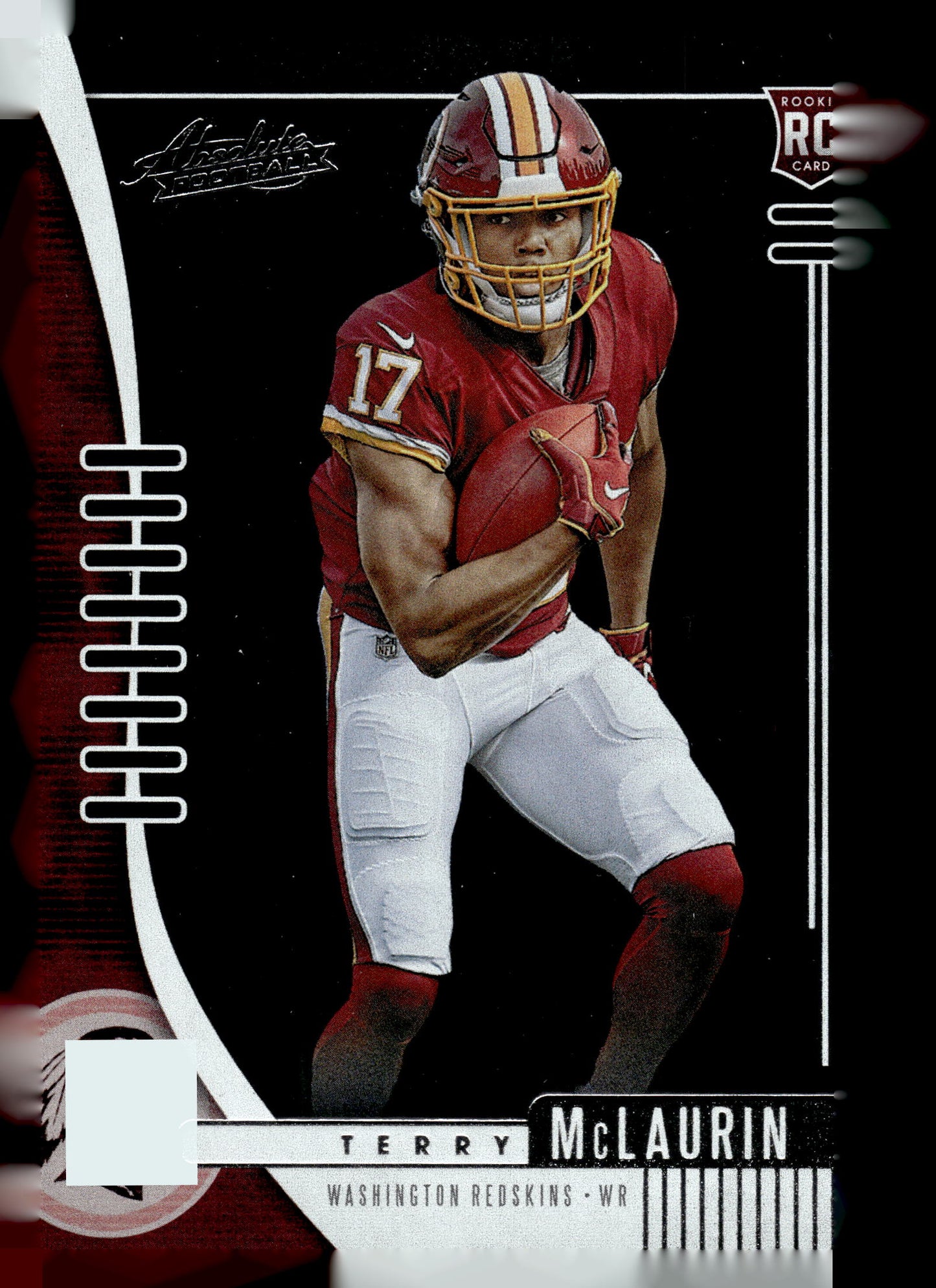 2019 Panini Absolute #138 Terry McLaurin Blue