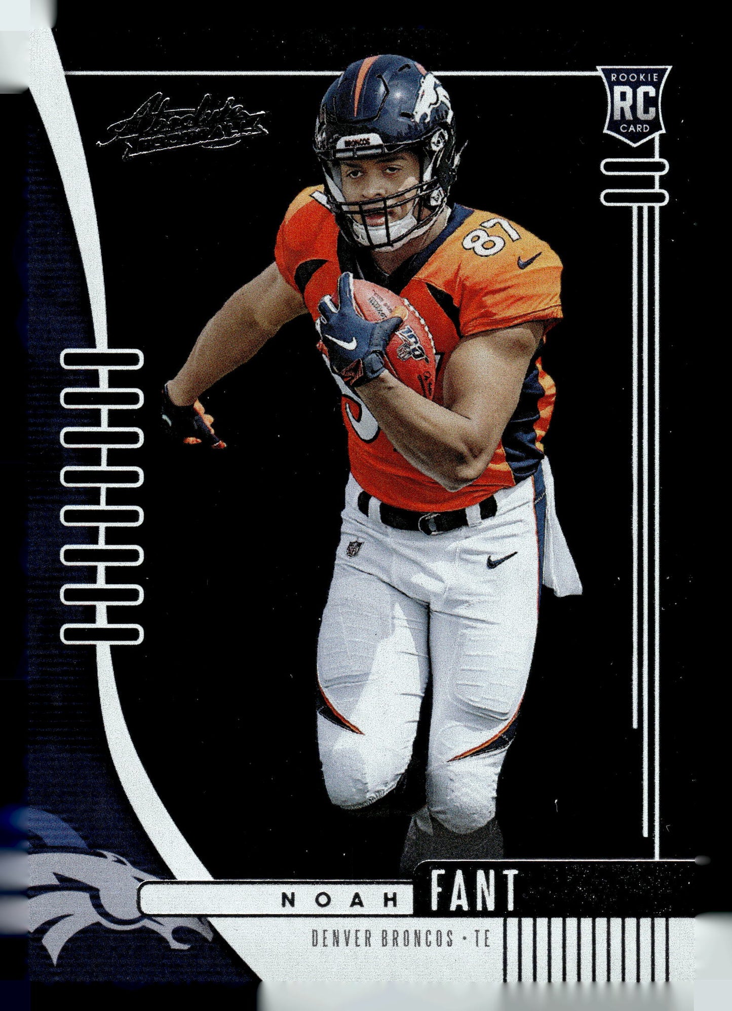 2019 Panini Absolute #133 Noah Fant Green