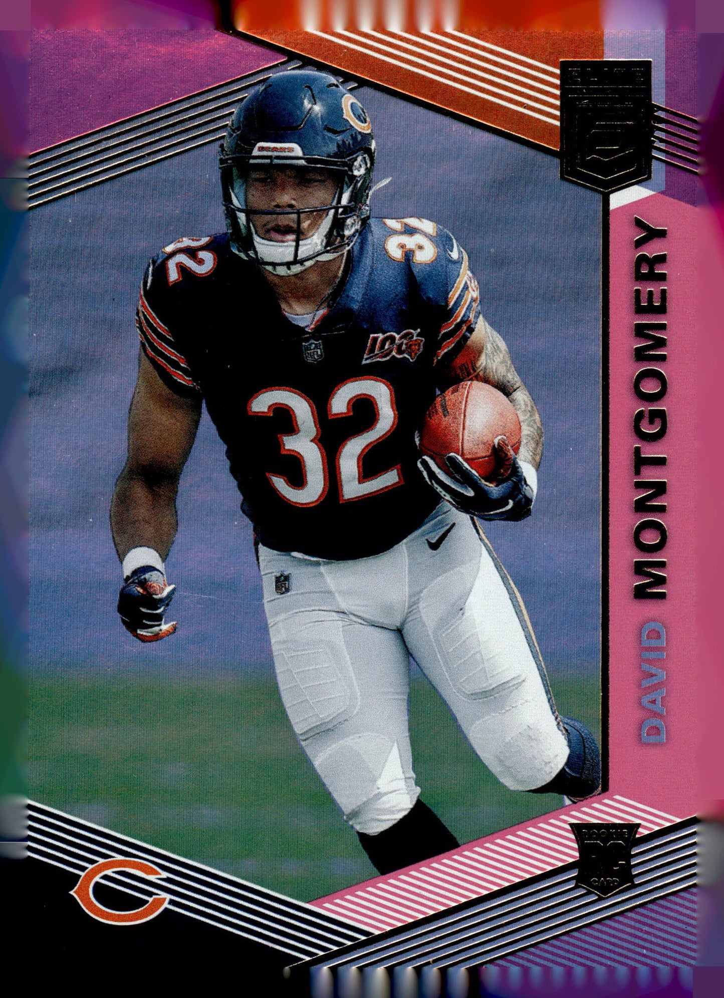 2019 Donruss Elite #112 David Montgomery #/699