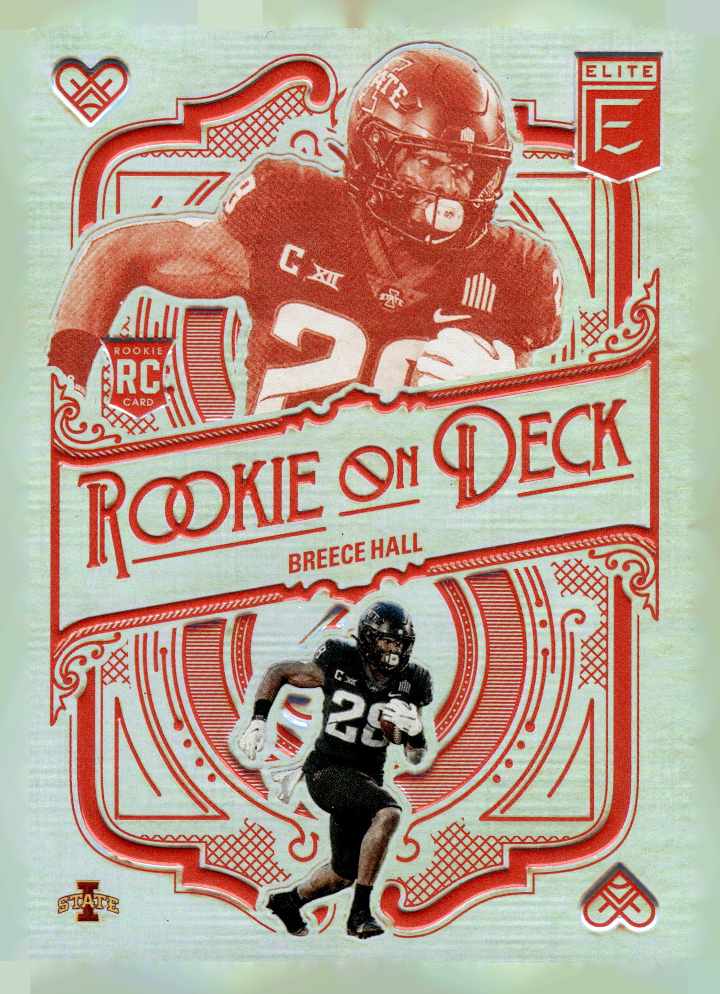 2022 Donruss Elite #RD-6 Breece Hall Rookie on Deck