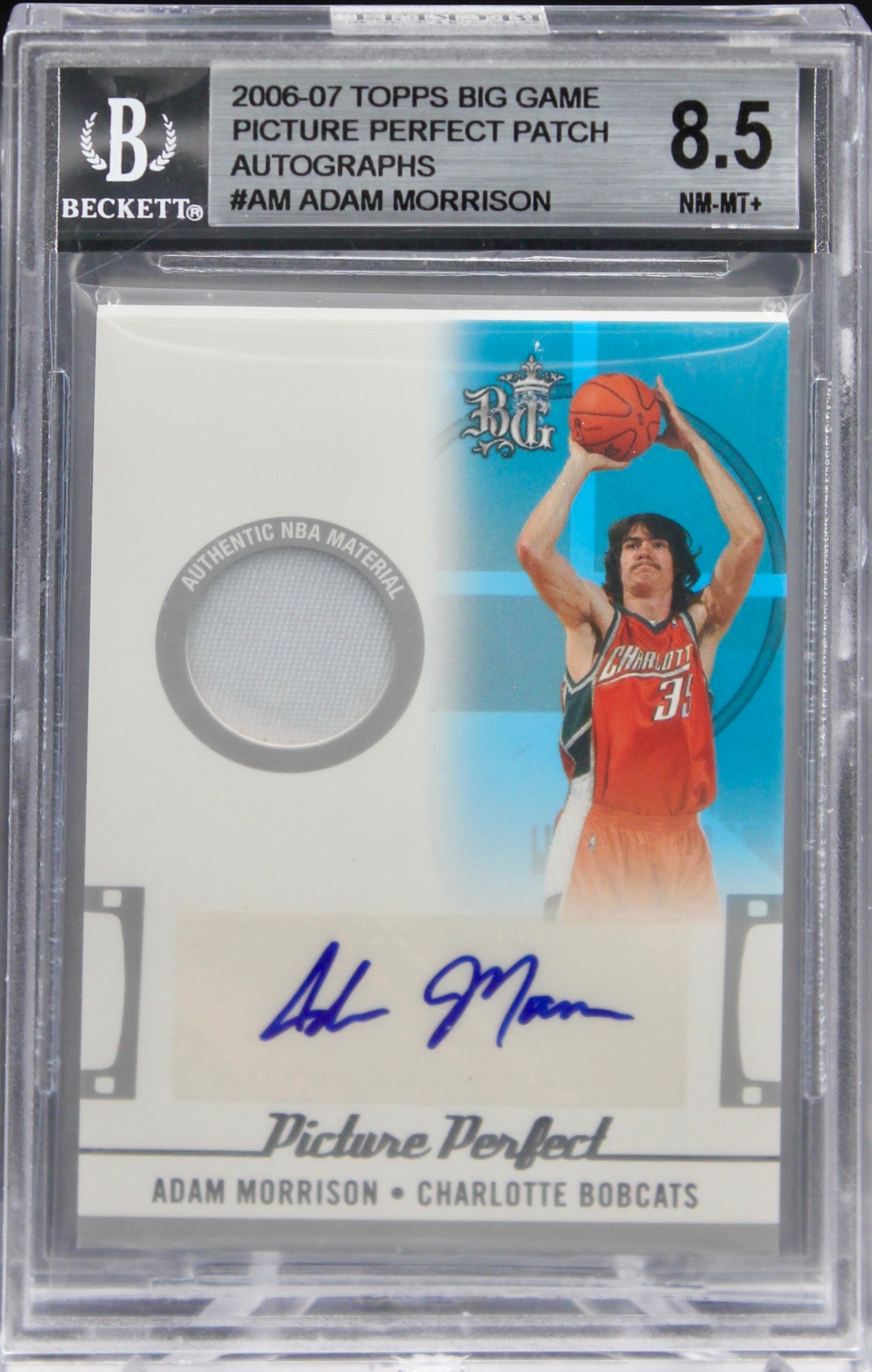 Adam Morrison Picture Perfect Patch