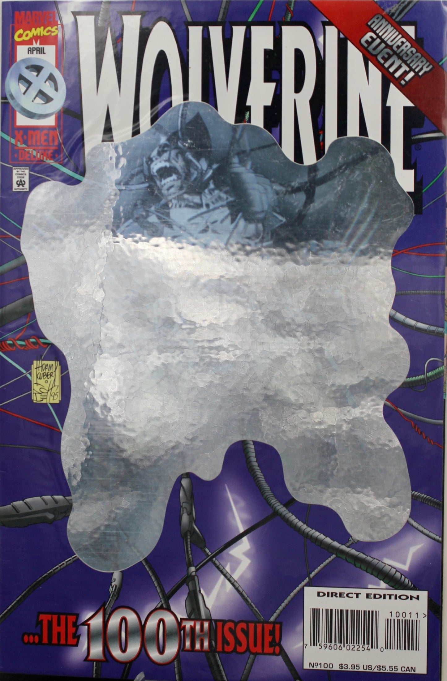 Wolverine 100th Issue, Anniversary Event with Holographic Cover