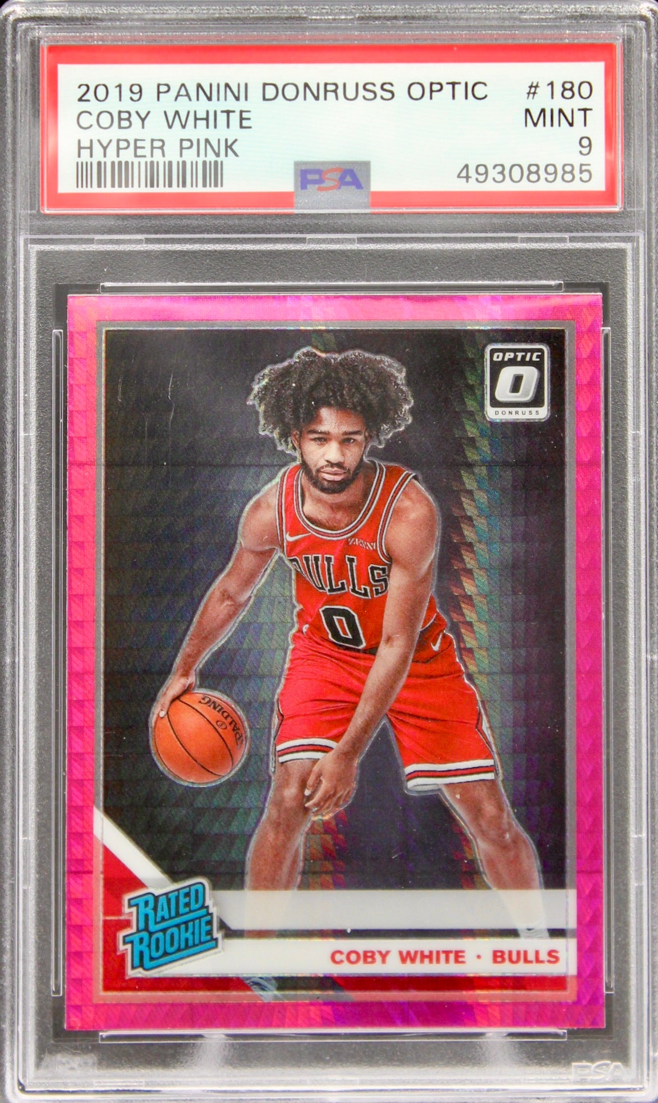 Coby White Panini Donruss Optic