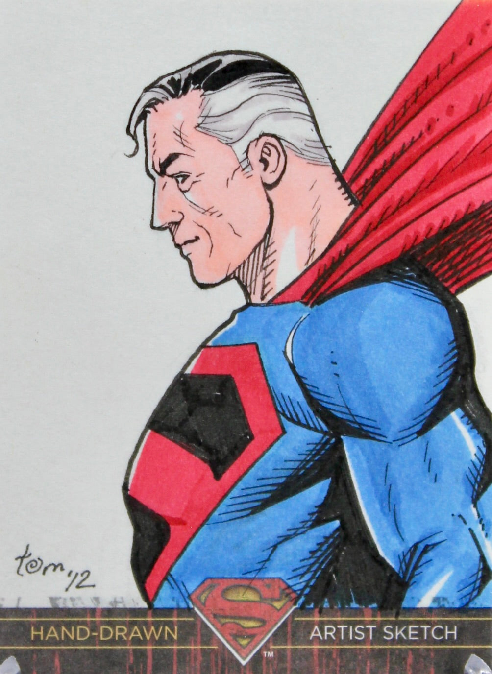 Superman Hand-Drawn Artist Sketch