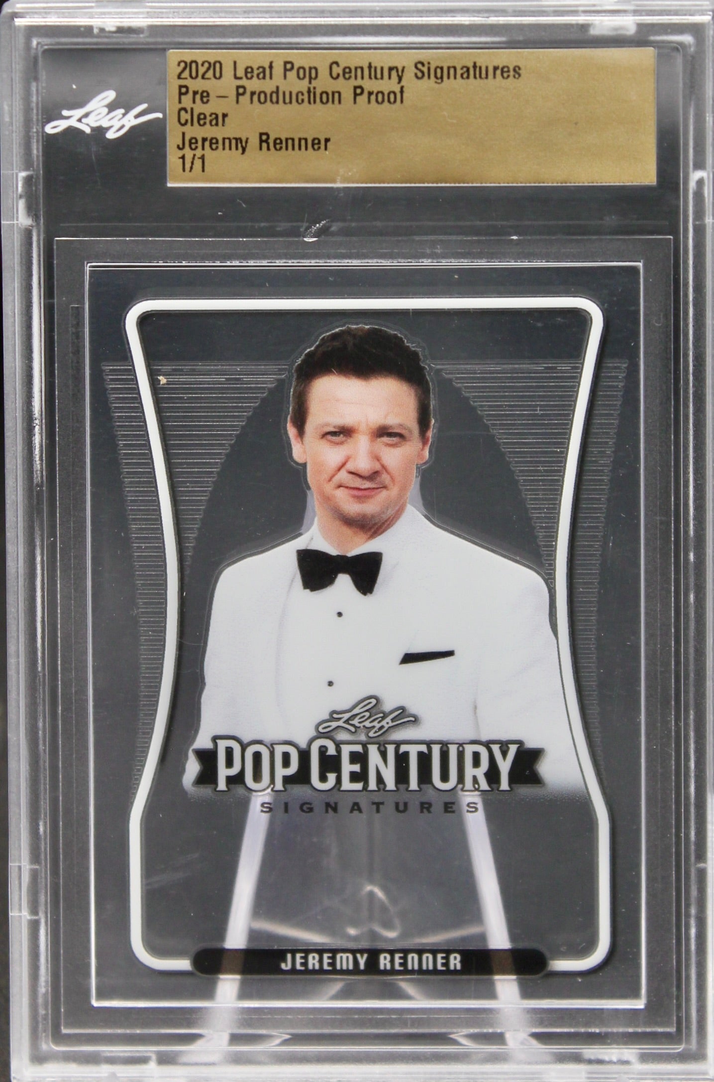 Jeremy Renner Pop Century Signatures