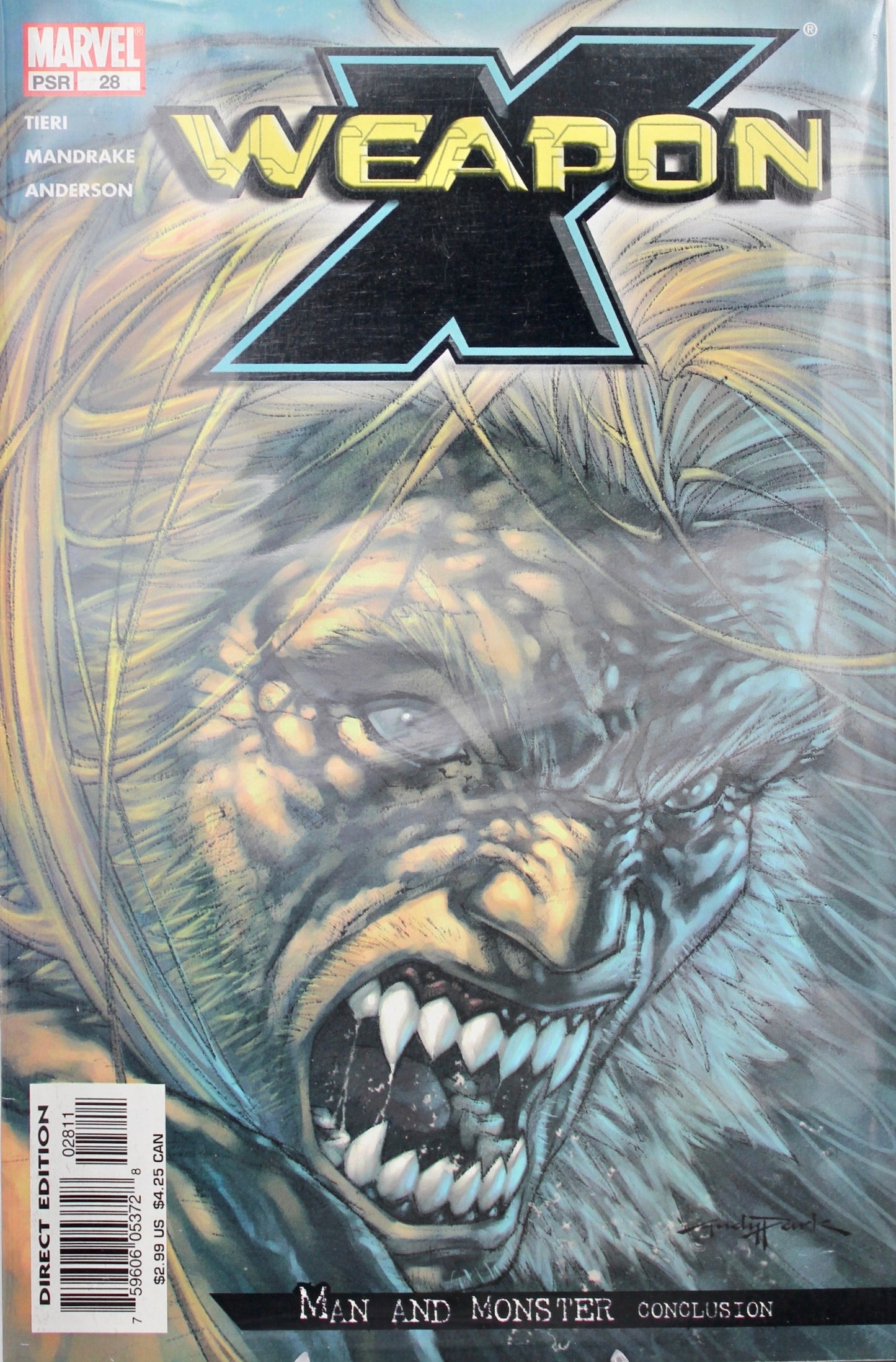 Weapon X #28
