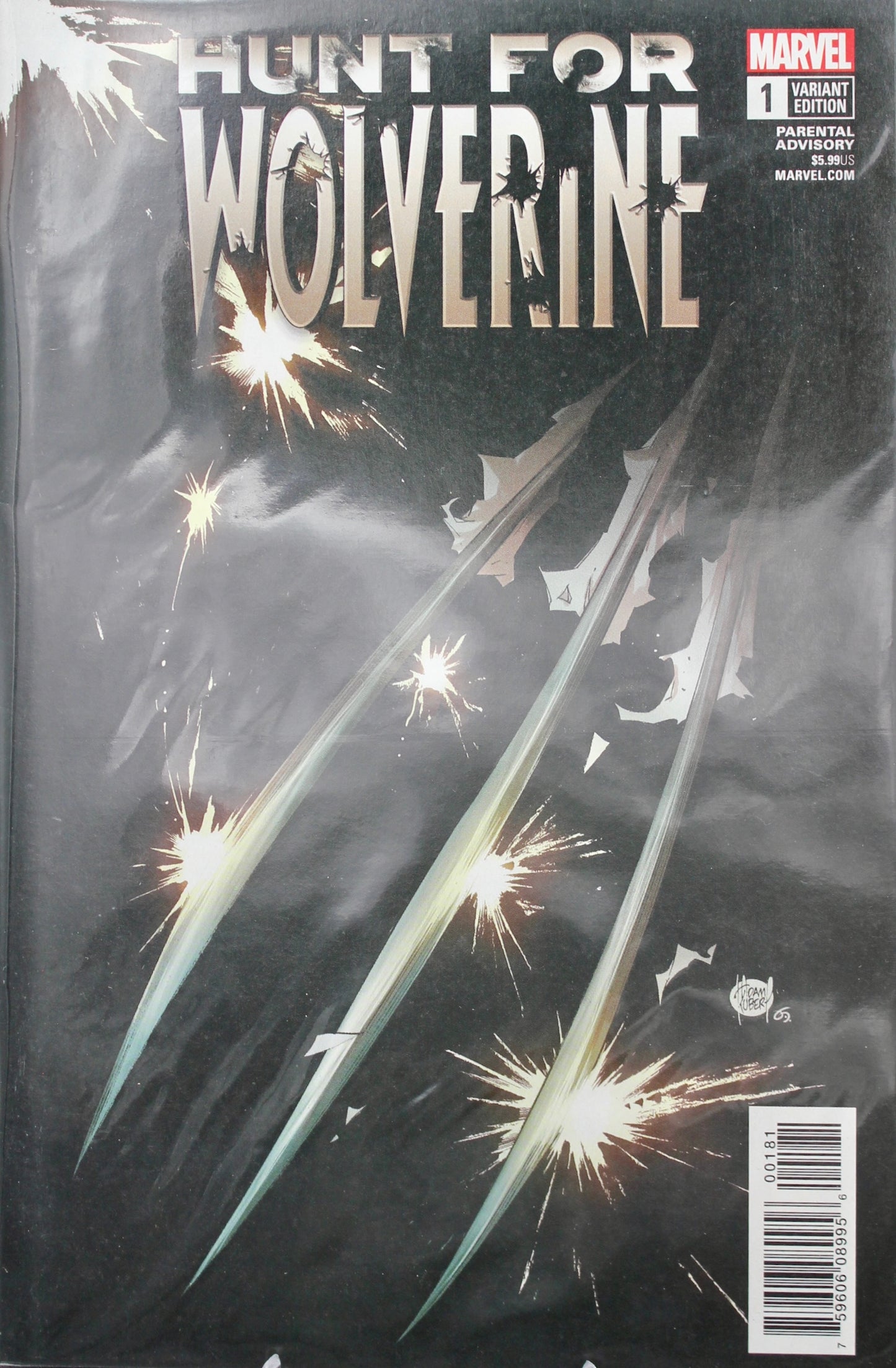 Hunt for Wolverine 1 Adam Kubert Teaser Cover