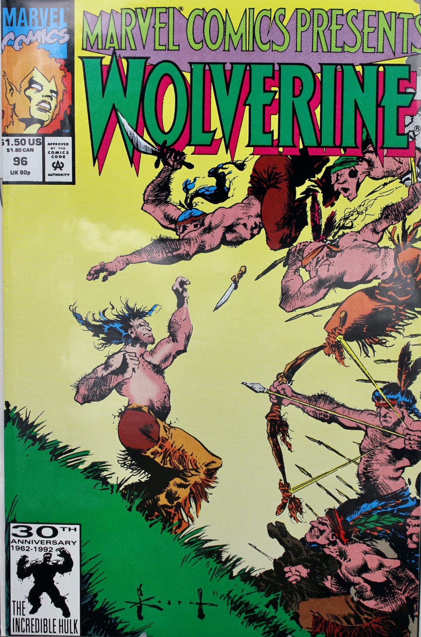 Marvel Comics Presents Wolverine #96