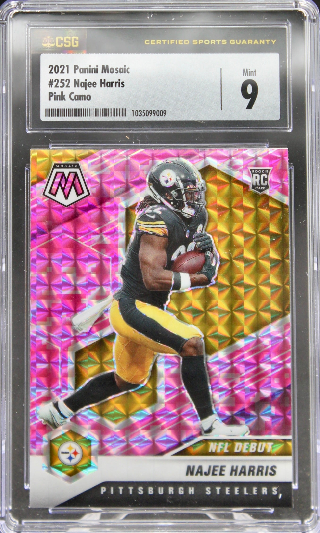 Najee Harris Panini Mosaic