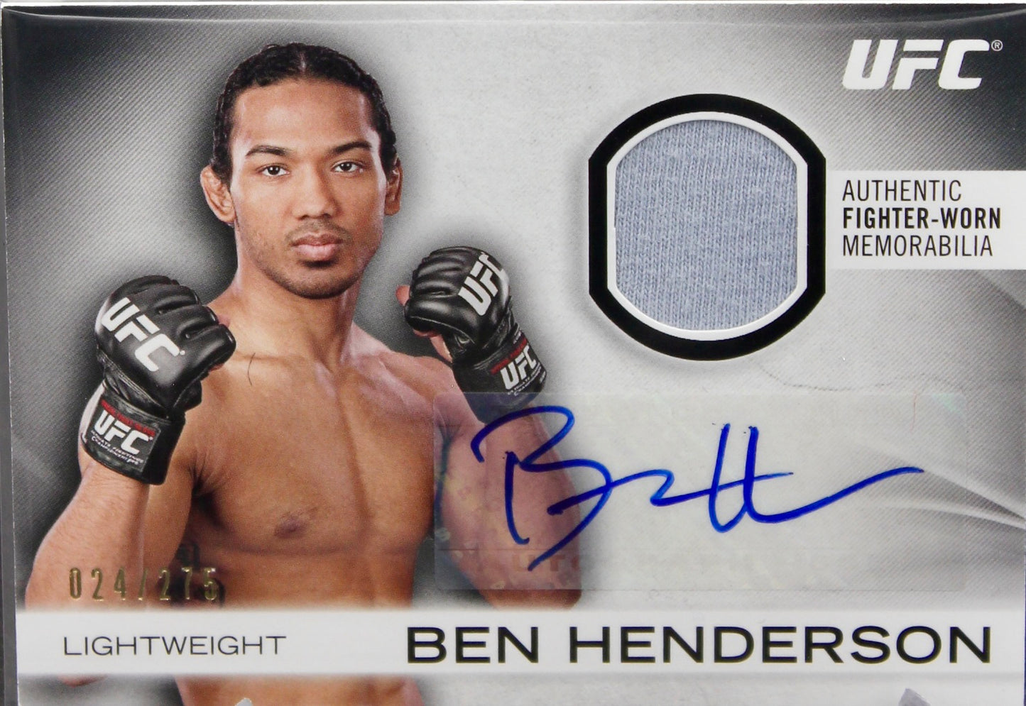 Ben Henderson Relic Card