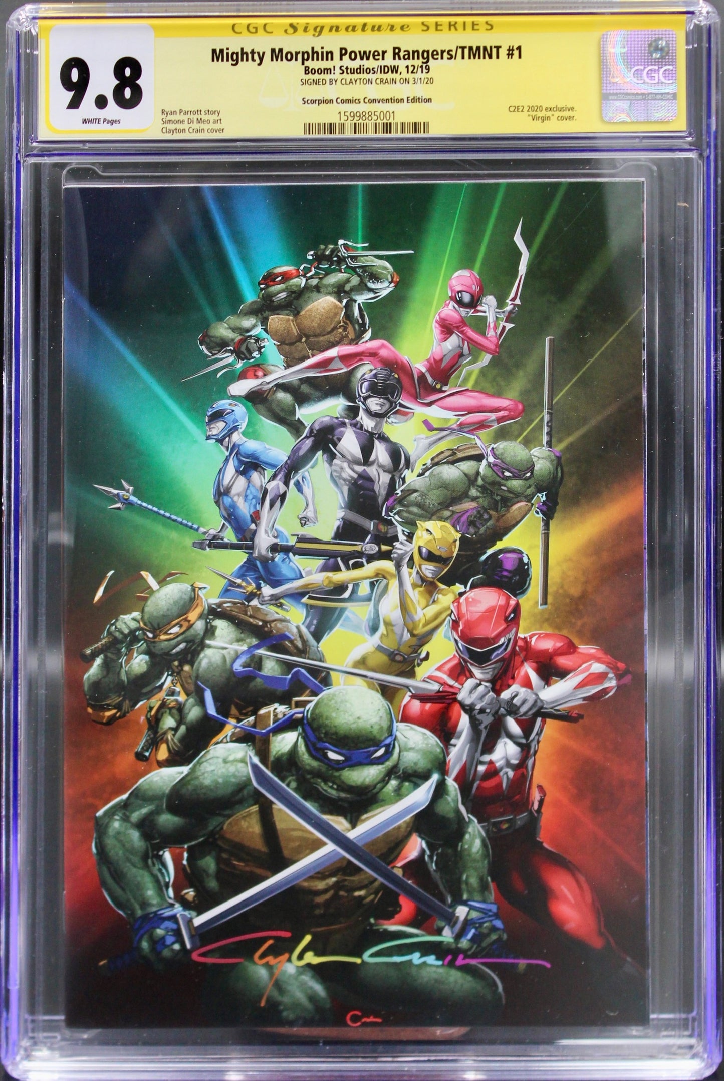 Mighty Morphin' Power Rangers/TMNT #1