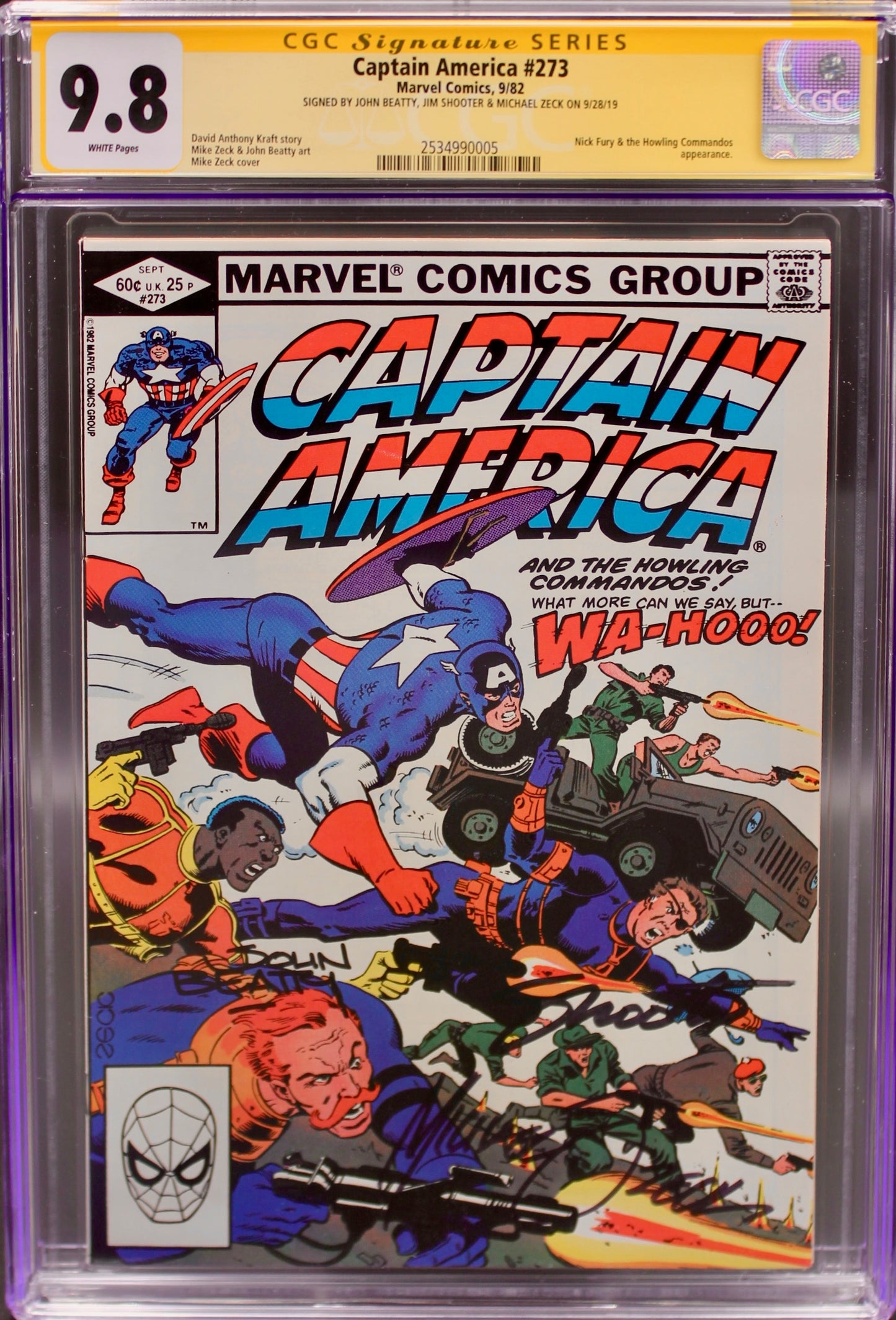 Captain America #273