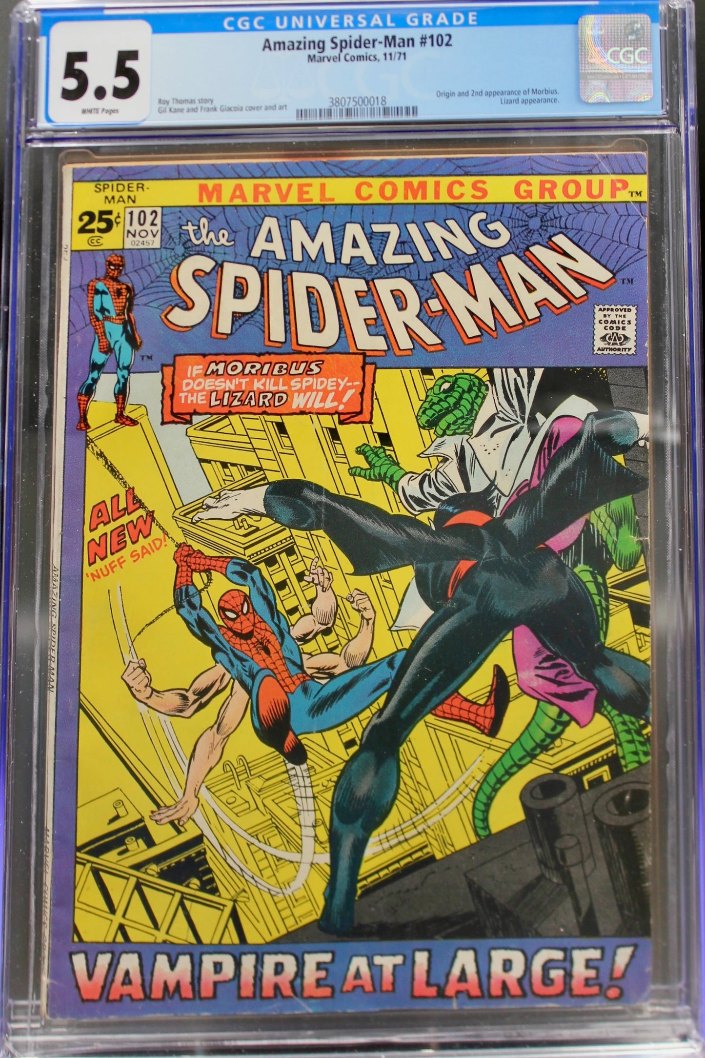 The Amazing Spiderman #102