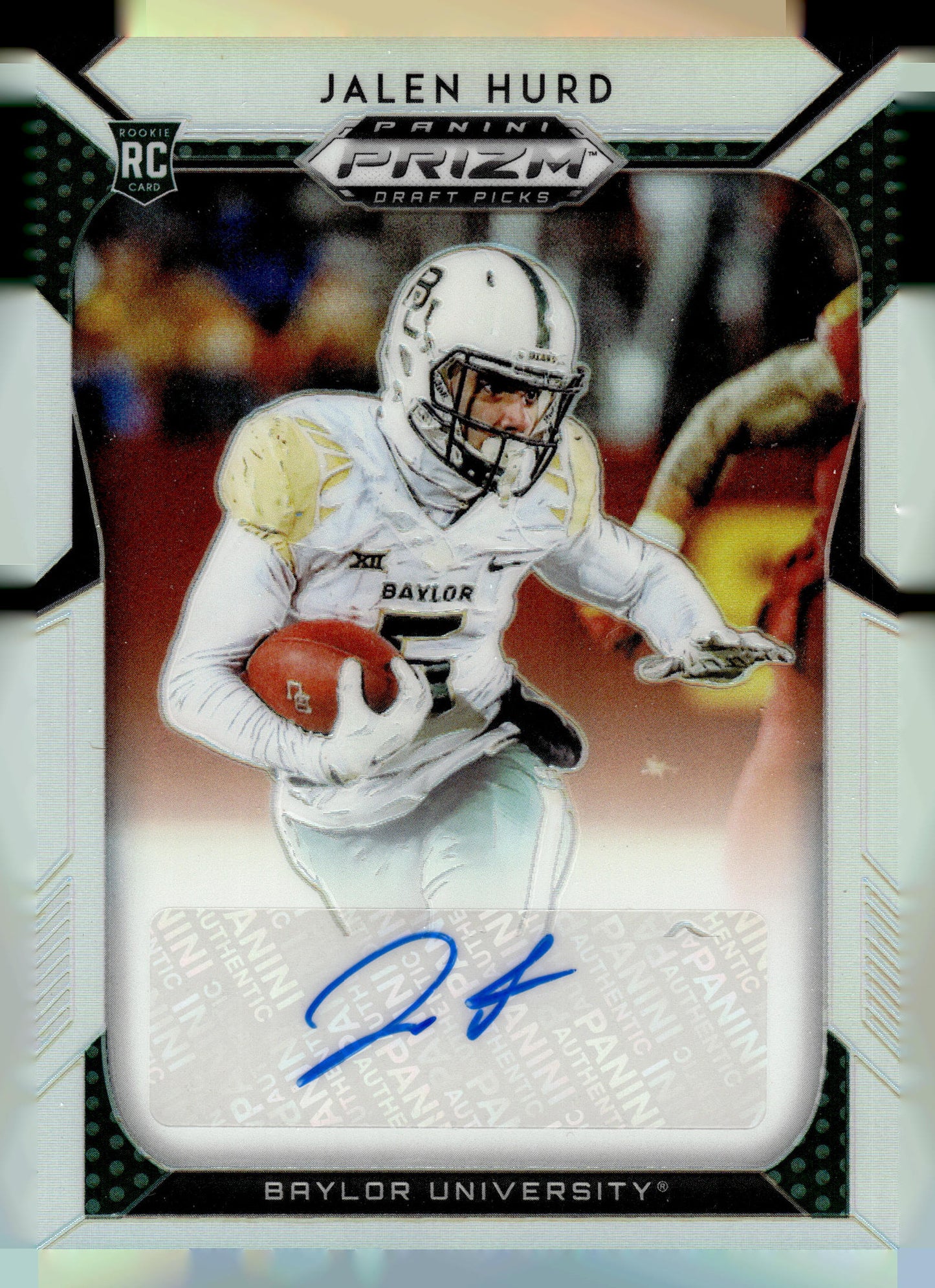 2019 Panini Prizm Draft Picks #267 Jalen Hurd Prizms Silver Autographs