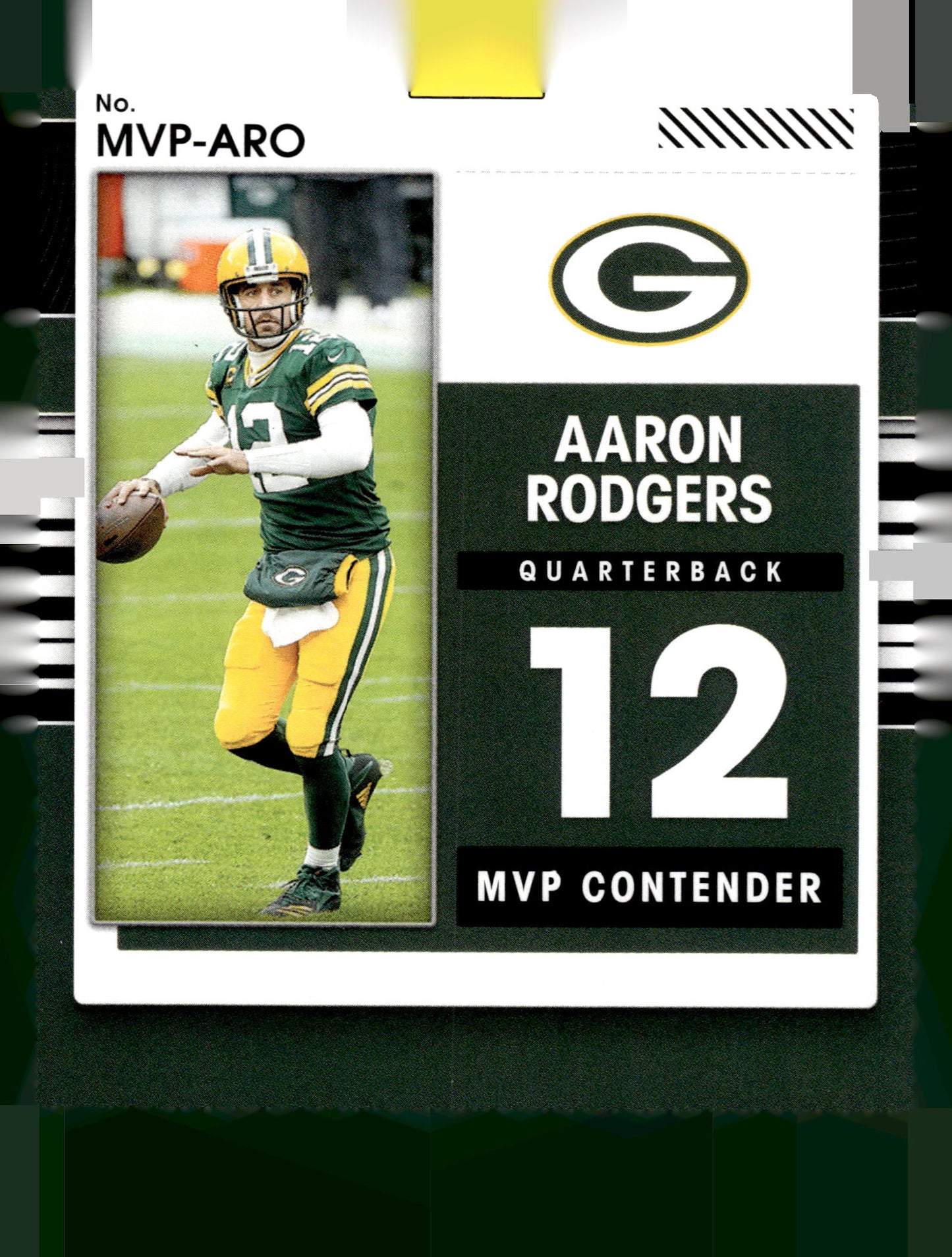 2021 Panini Contenders #MVP-ARO Aaron Rodgers MVP Contenders