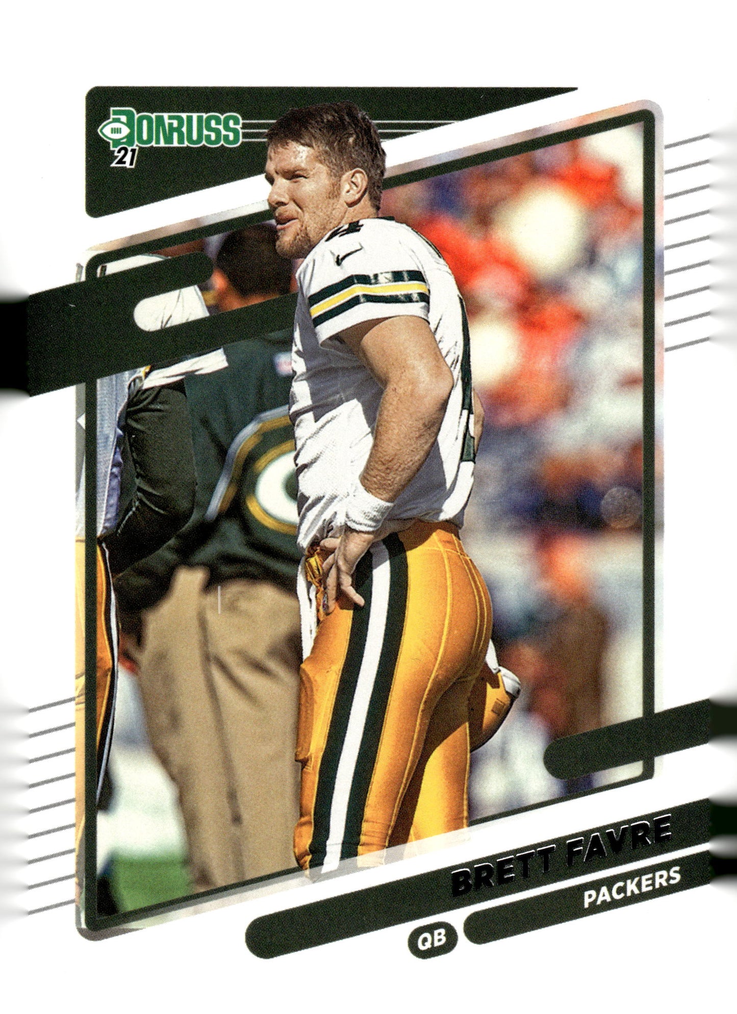 2021 Donruss #156b Brett Favre No Name No Helmet