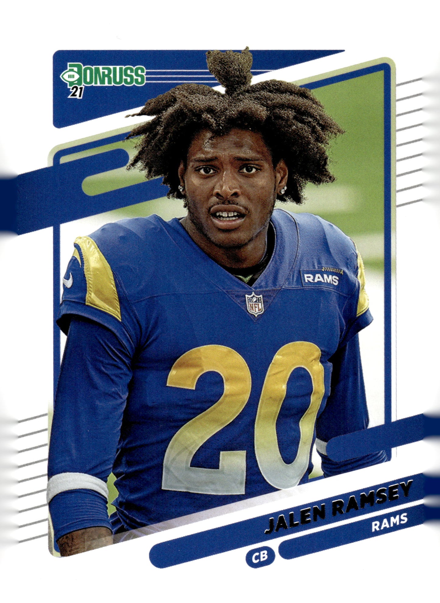 2021 Donruss #141b Jalen Ramsey No Helmet