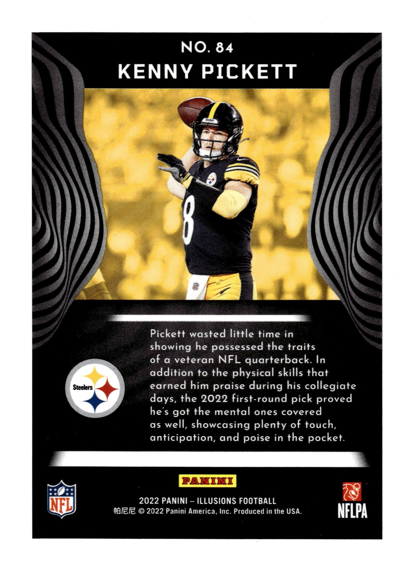 2022 Panini Illusions #84 Kenny Pickett Retail