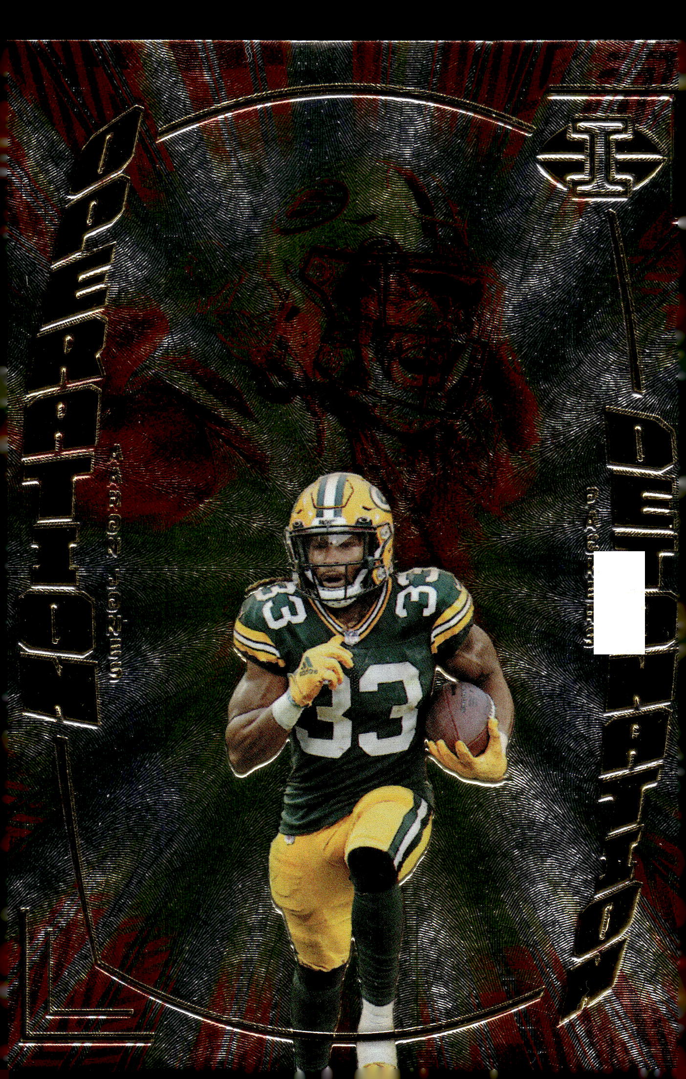 2022 Panini Illusions #OD-13 Aaron Jones Operation Detonation