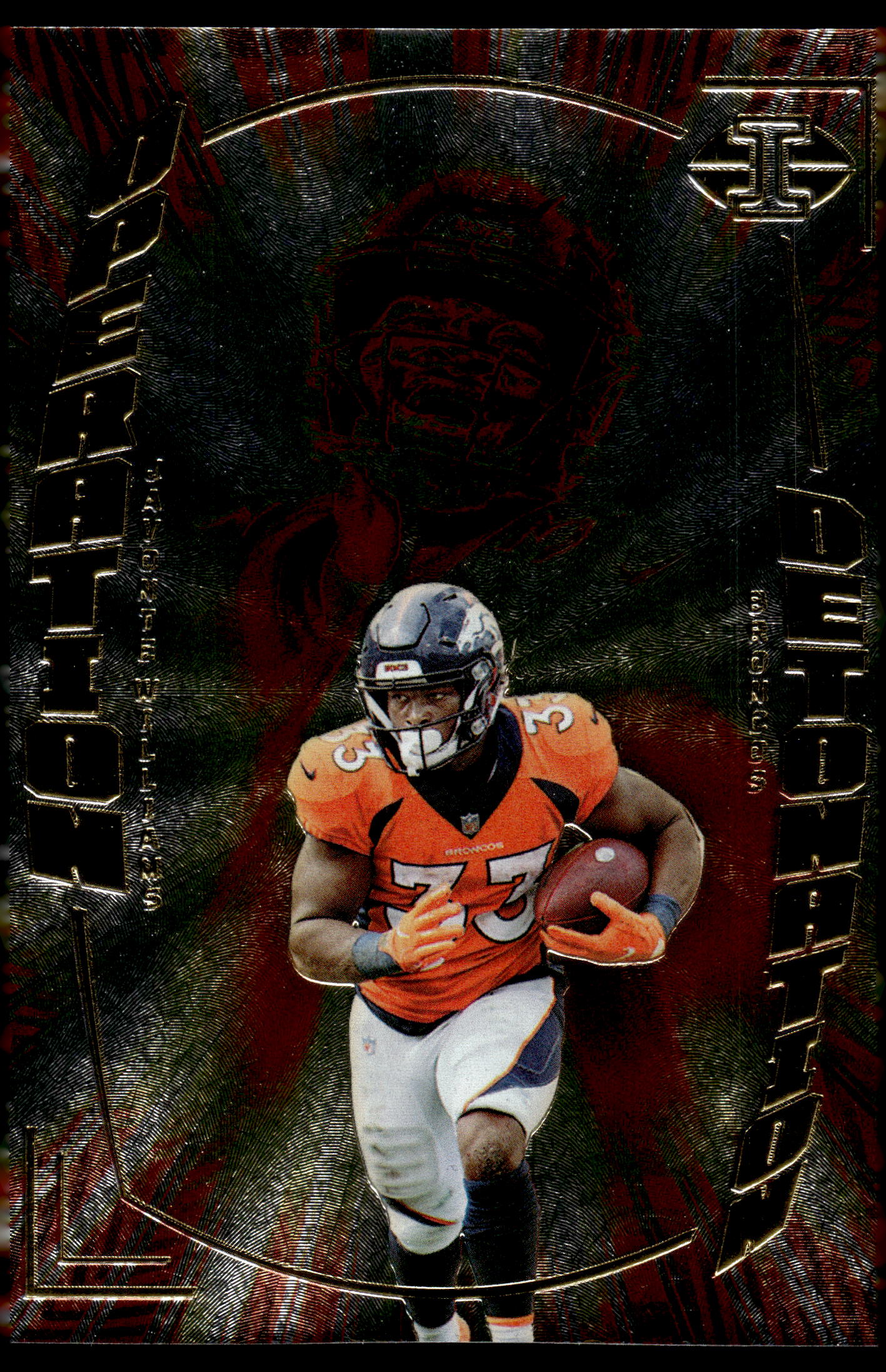 2022 Panini Illusions #OD-14 Javonte Williams Operation Detonation