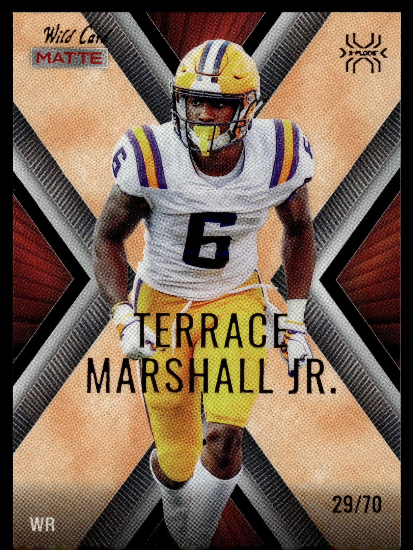 2021 Wild Card Matte #MXP-7 Terrace Marshall Jr. #/70