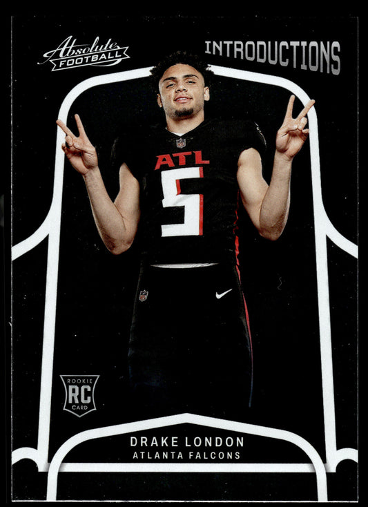 2022 Panini Absolute #INT-6 Drake London Introductions