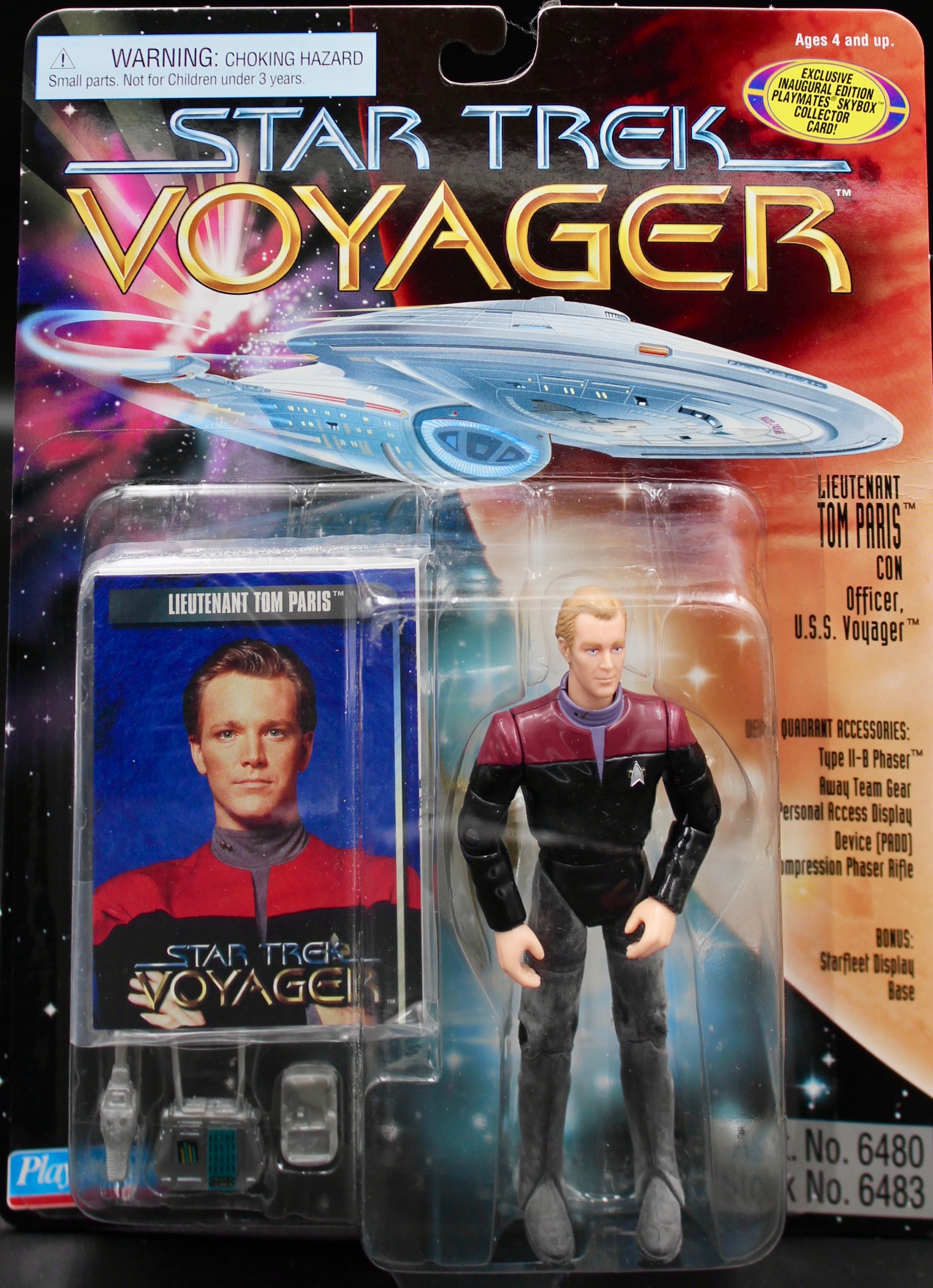 Star Trek Voyager Lieutenant Tom Paris – BAM Comic & Collectibles