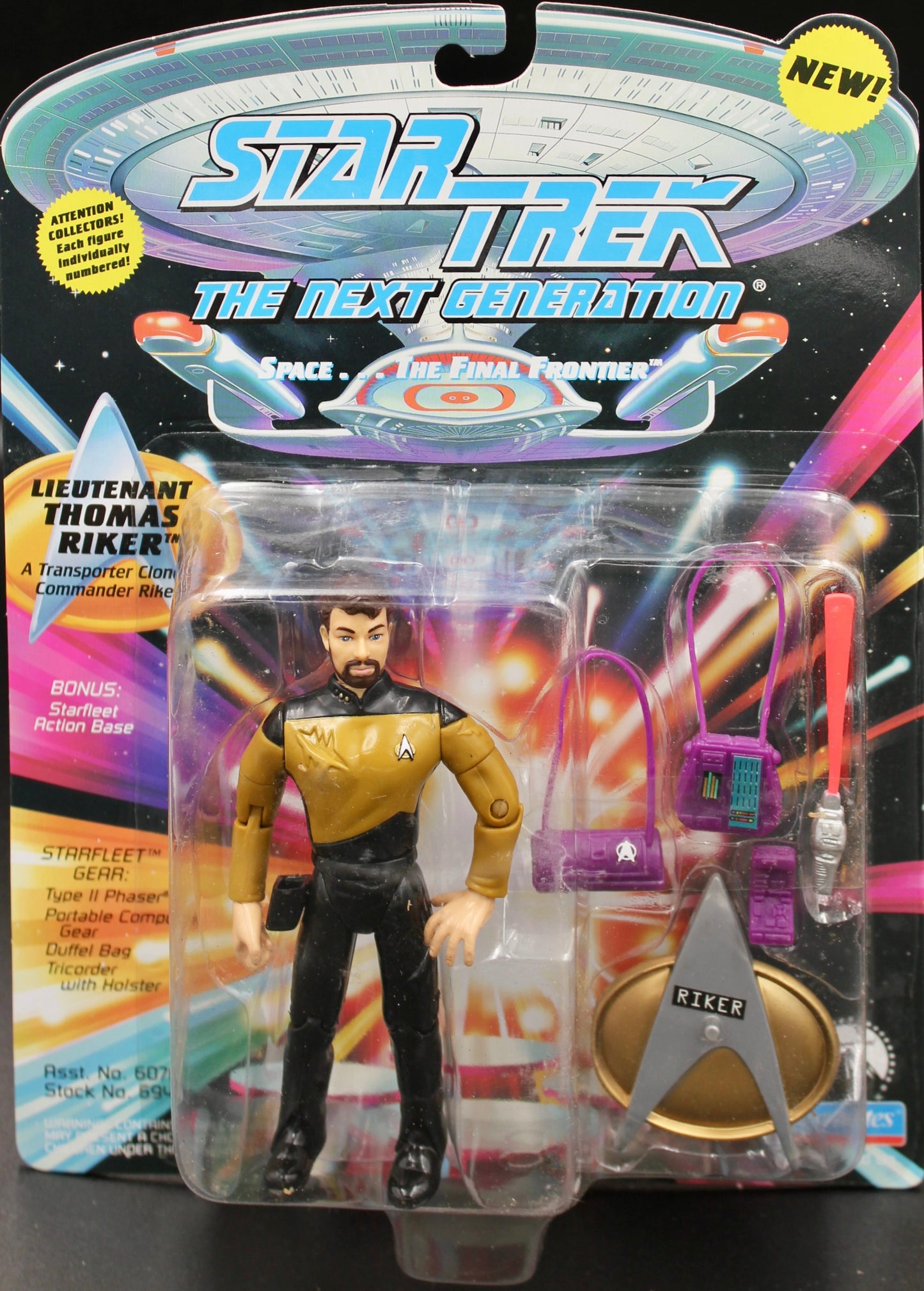 Star Trek The Next Generation Lieutenant Thomas Riker