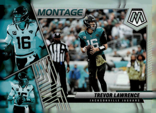 2022 Panini Mosaic #M-12 Trevor Lawrence Montage