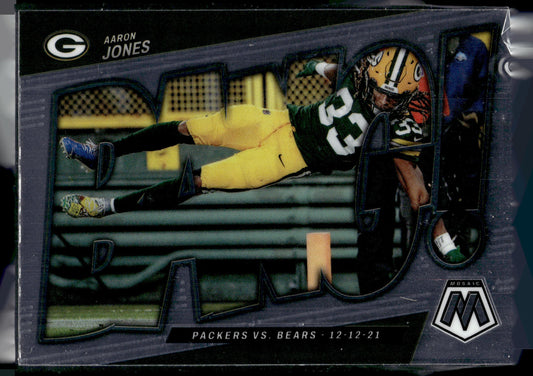 2022 Panini Mosaic #B-4 Aaron Jones Bang!