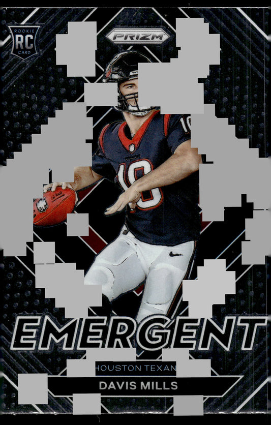 2021 Panini Prizm #E-18 Davis Mills Emergent