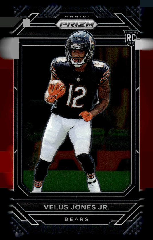 2022 Panini Prizm #332 Velus Jones Jr.