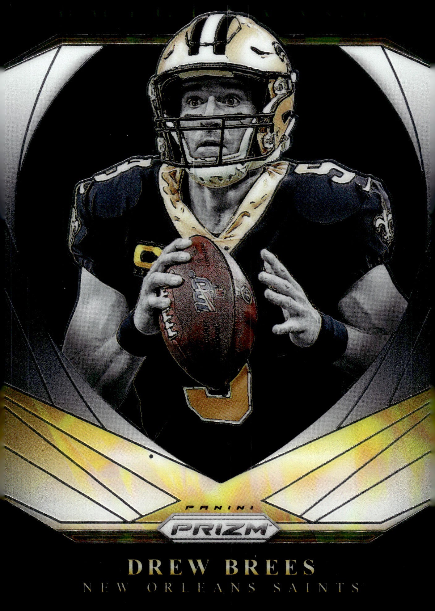 2020 Panini Prizm #8 Drew Brees Brilliance