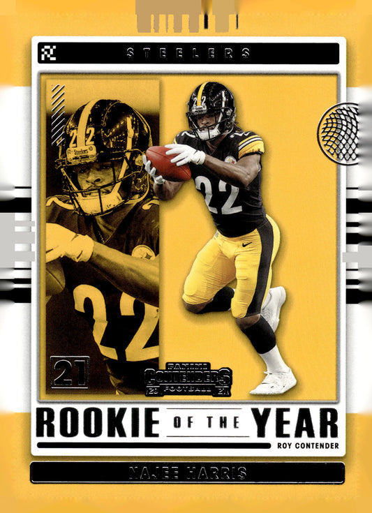 2021 Panini Contenders #ROY-NHA Najee Harris Rookie of the Year Contenders